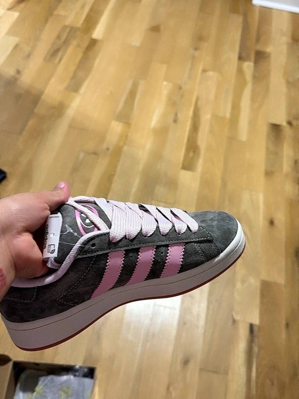 adidas Campus 00s Women's Sneakers in Black & Pink